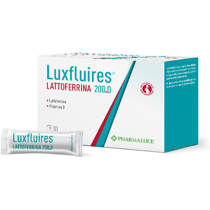 Luxfluires Lattoferrina 200.D Pharmaluce 30 Stick