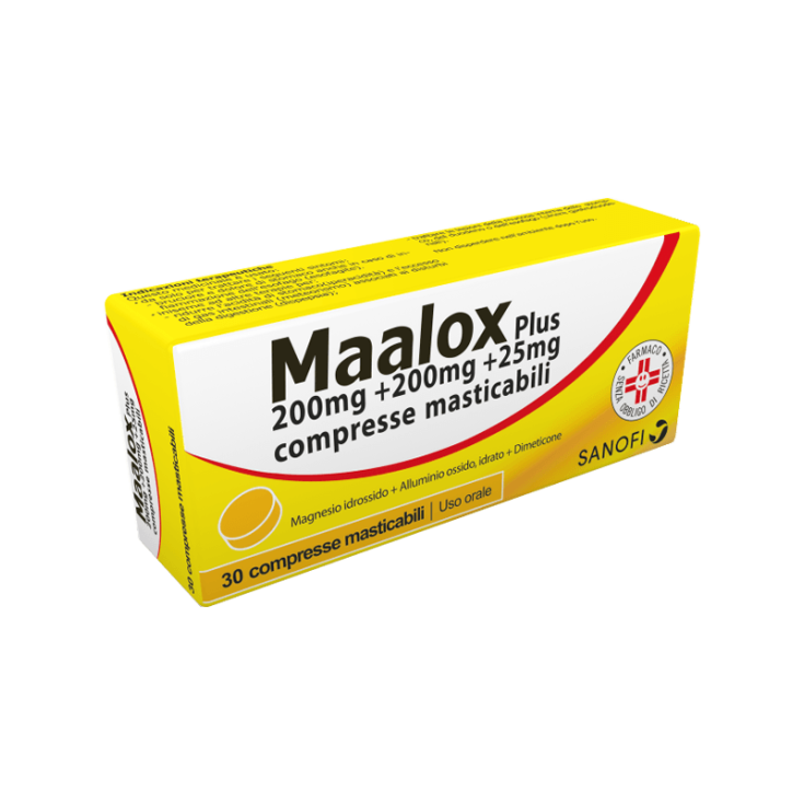 Maalox Plus Sanofi 30 Compresse Masticabili