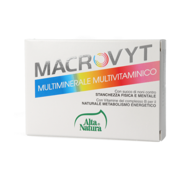 Macrovyt® Multivitaminico Multiminerale Alta® Natura 30 Compresse