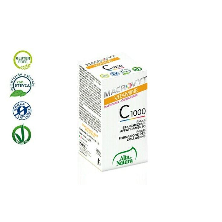 Macrovyt Vitamina C1000 Alta Natura 30 Compresse