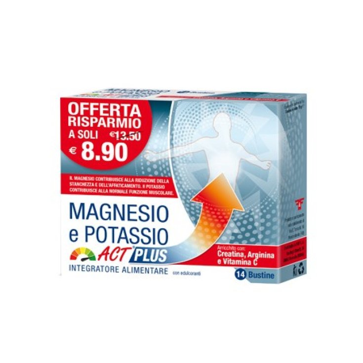 Magnesio Potassio ACT Plus F&F 14 Bustine