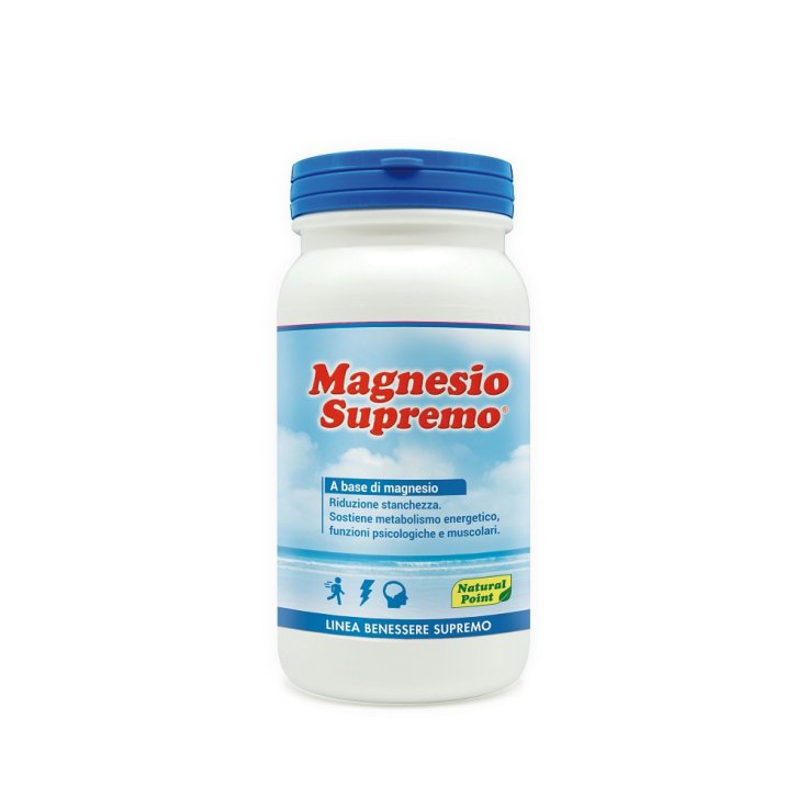 Magnesio Supremo Natural Point 150g Linea Benessere Supremo