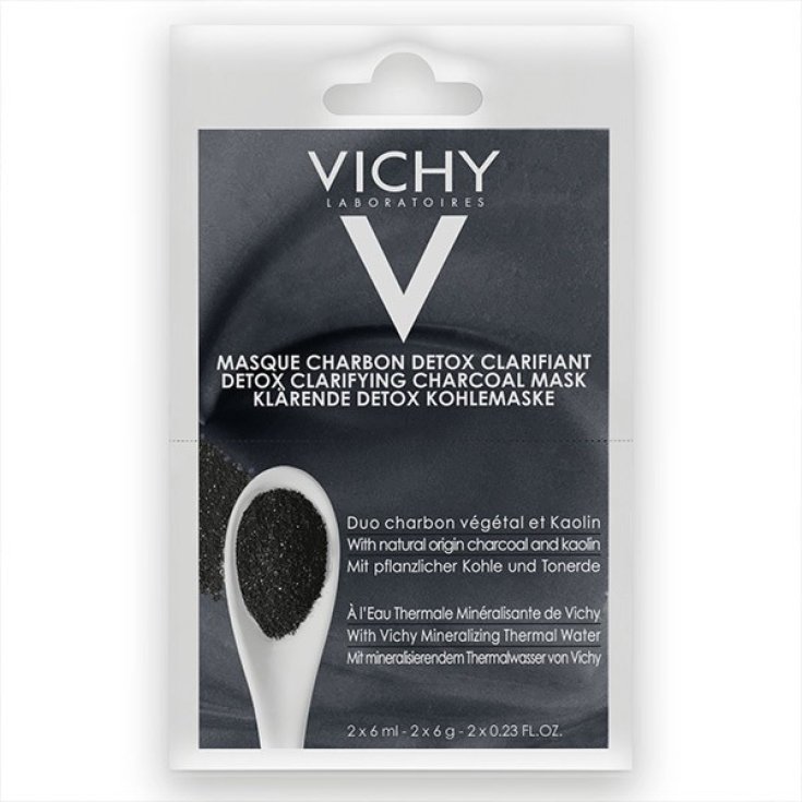 Maschera Al Carbone Detox Purificante Vichy 2x6ml