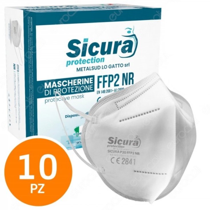 Sicura Protection FFP2 Metalsud Lo Gatto 10 Pezzi