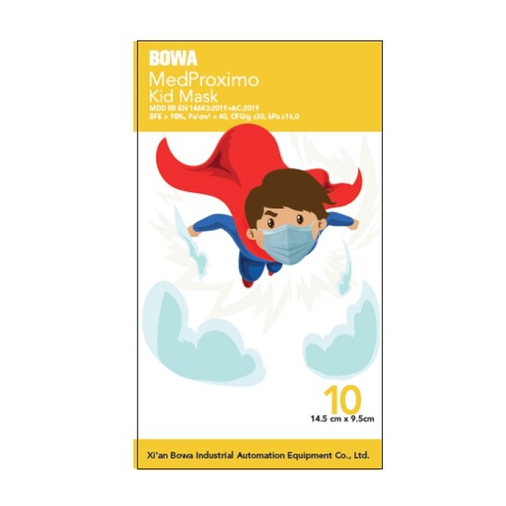 MedProximo Kid Mask Bowa 10 Mascherine