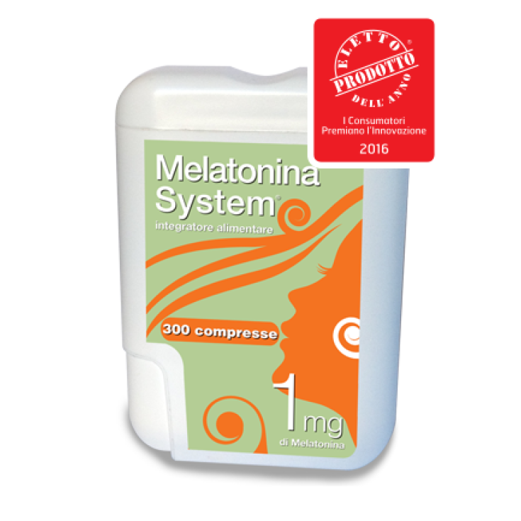 Melatonina System 1mg Sanifarma 300 Compresse 