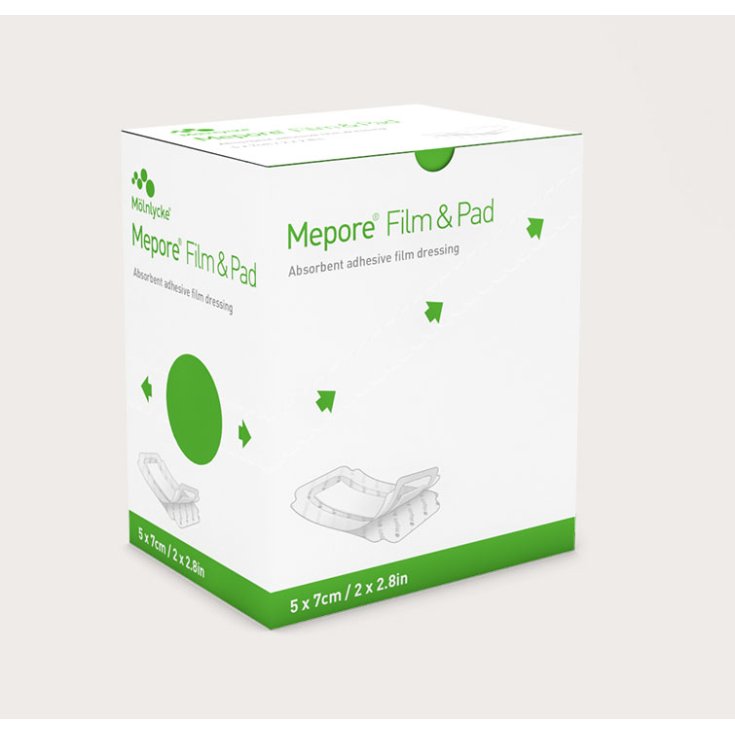 Mepore® Film & Pad Molnlycke® - Medicazione Adesiva 5X7cm