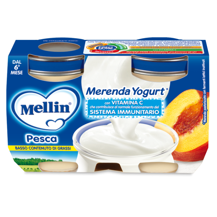 Merenda Yogurt Frutta Mista Mellin 2x120g - Farmacia Loreto