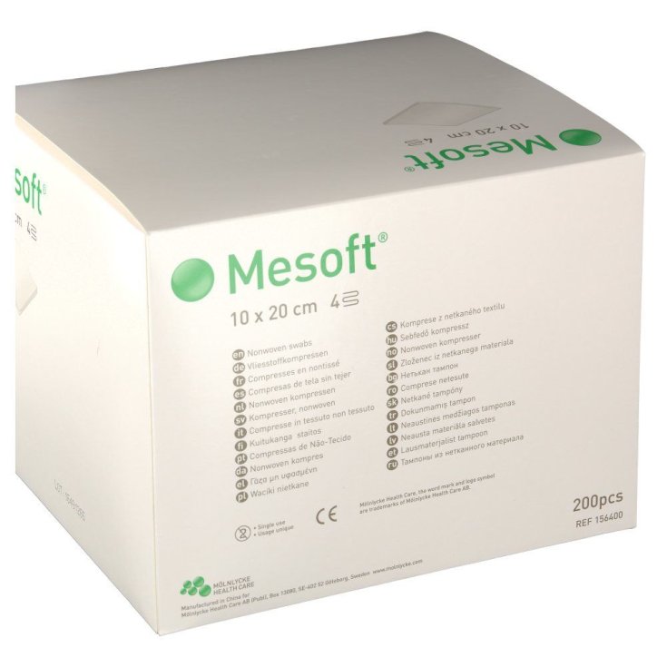 Mesof® Compresse in Tnt 10x20cm Mönlycke Healthcare 200 Pezzi