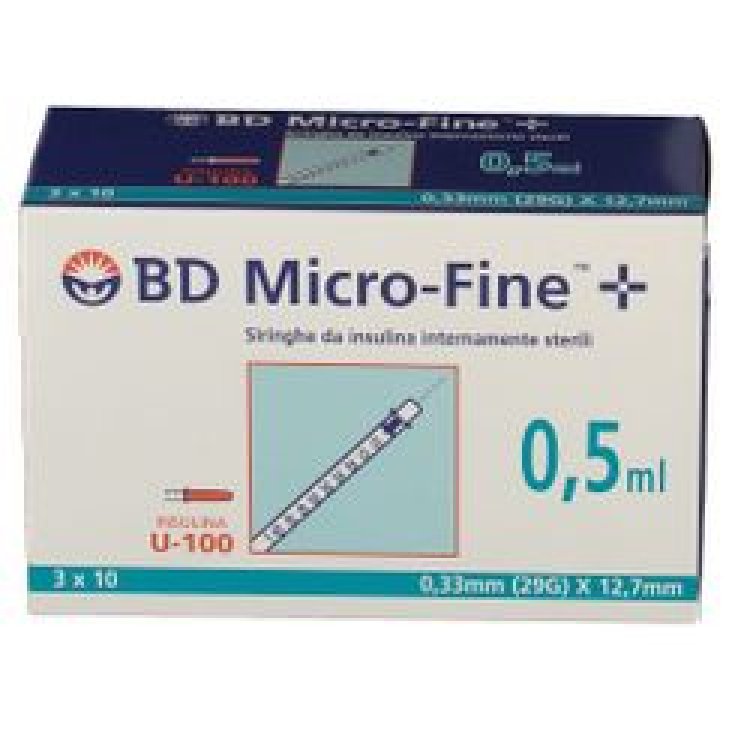 Micro-Fine™ + 0,5ml Bd 30 Pezzi