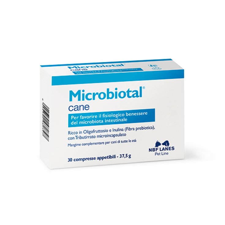 Microbiotal Cane NBF Lanes 30 Compresse Appetibili