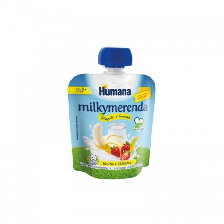 Milkymerenda Fragola E Banana Humana 100g