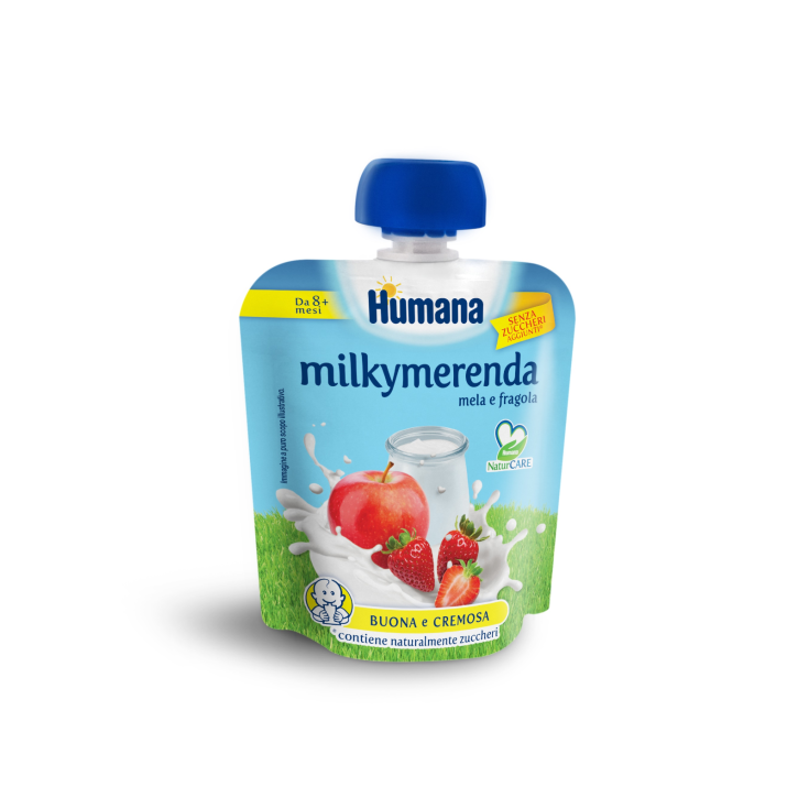 Milkymerenda Mela Fragola Humana 100g