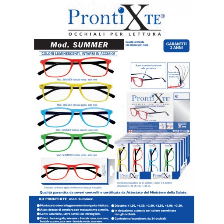 Mod. Summer ProntiXTE +1,00 Rosso