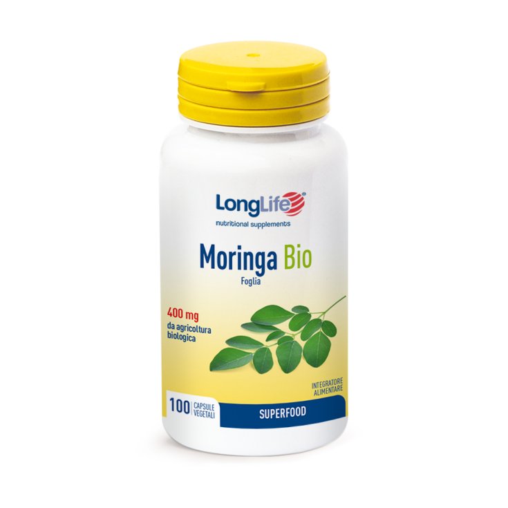 Moringa Bio 400mg LongLife 60 Capsule Vegetali
