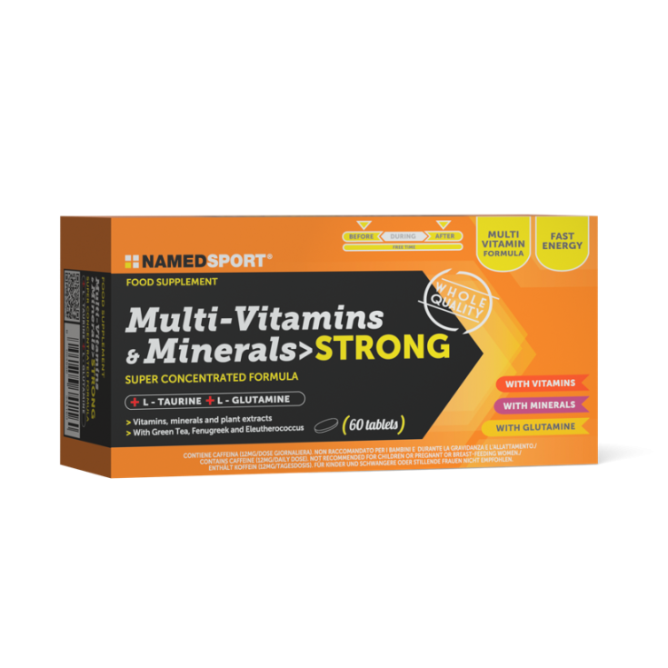 Multi-Vitamins & Minerals> Strong NamedSport 60 Compresse