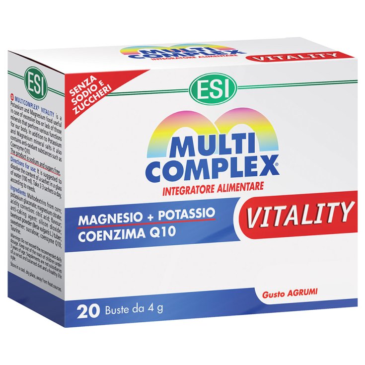 Multicomplex Vitality Esi 20 Buste Da 4g