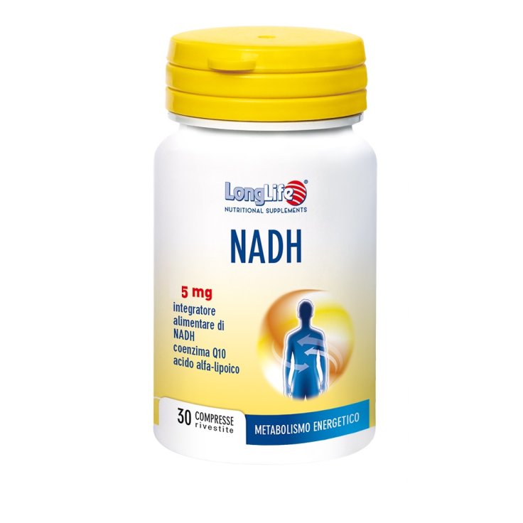 NADH 5mg LongLIfe 30 Compresse Rivestite