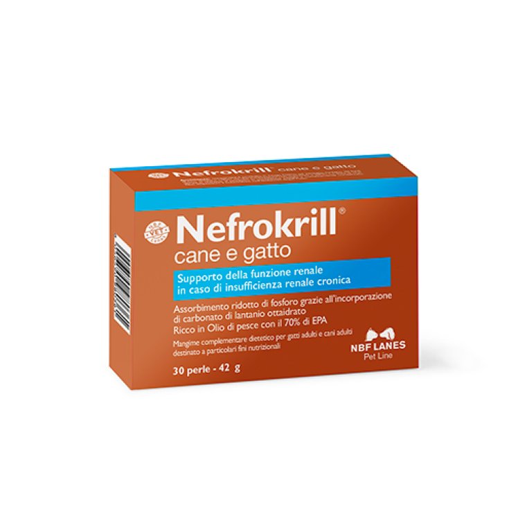 Nefrokrill® Cane E Gatto NBF Lanes 30 Perle