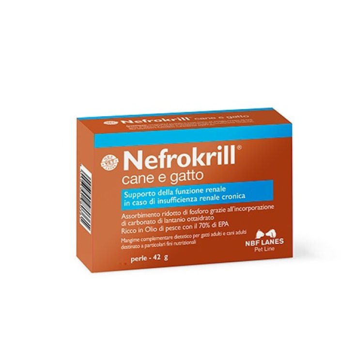 Nefrokrill® Cane E Gatto NBF Lanes 60 Perle