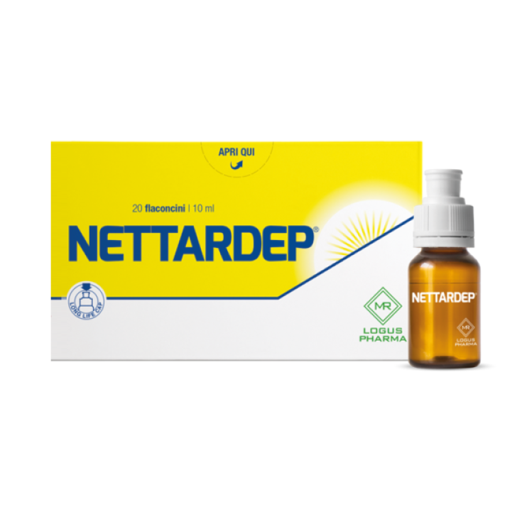 Nettardep Logus Pharma 20 Flaconcini Da 10ml
