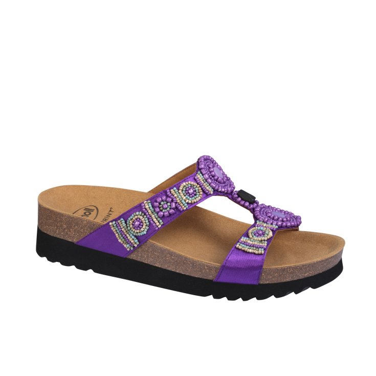 New Bogotà Scholl® Sandalo Donna Bioprint® Viola Misura 38