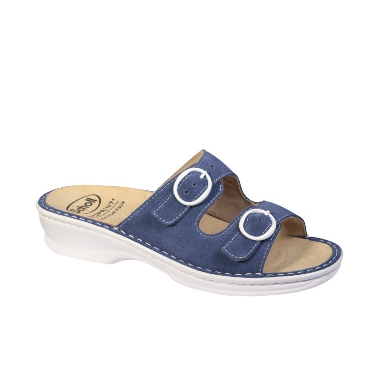 Nicoletta Scholl® Ciabatta Donna Bioprint® Blu Misura 37