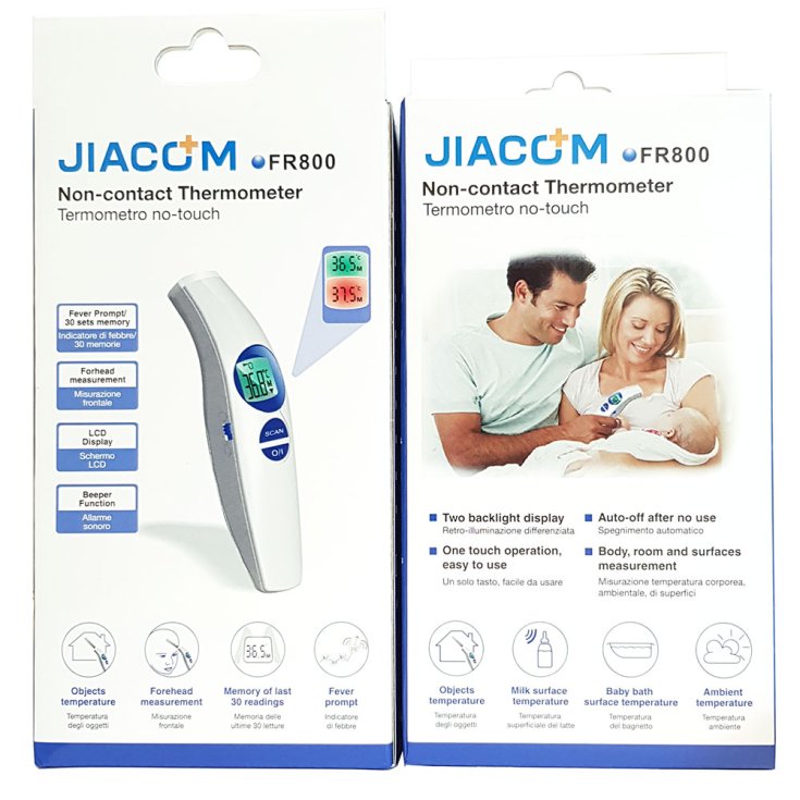 Non-Contact Thermometer Jiacom 1 Pezzo