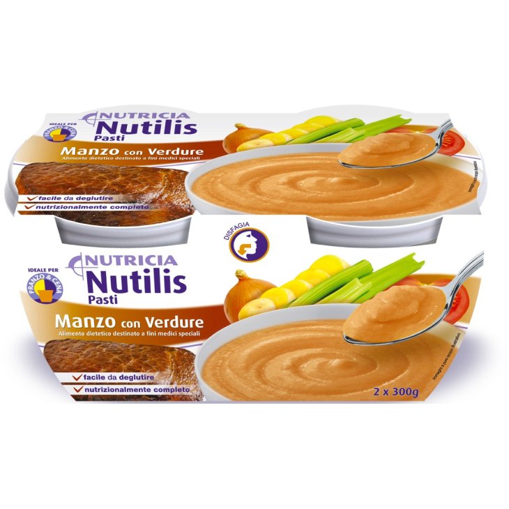 Nutilis Pasti Manzo Con Verdure Nutricia 2x300g