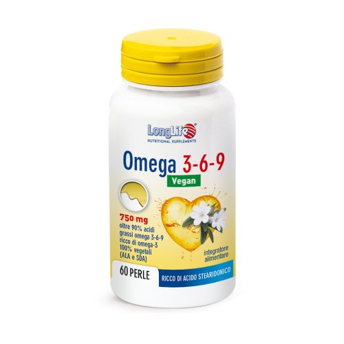Omega 3-6-9 Vegan 750mg LongLife 60 Perle - Farmacia Loreto
