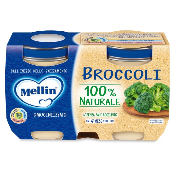 Omogeneizzato Di Broccoli Mellin 2x125g