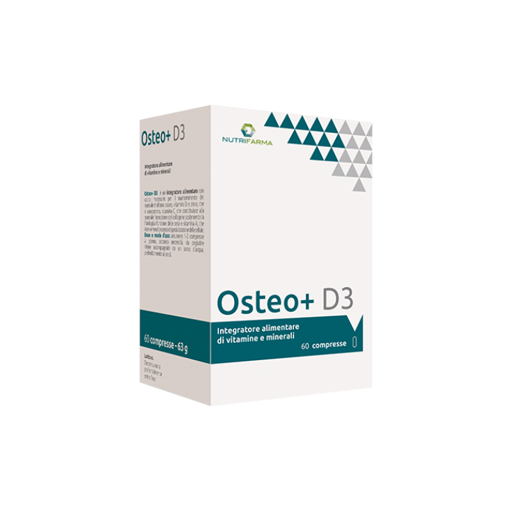 Osteo+ D3 NutriFarma by Aqua Viva 60 Compresse