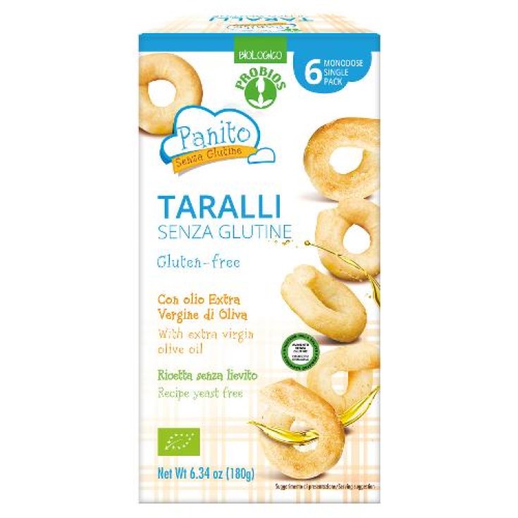 Panito Taralli Senza Glutine Probios 6x30g
