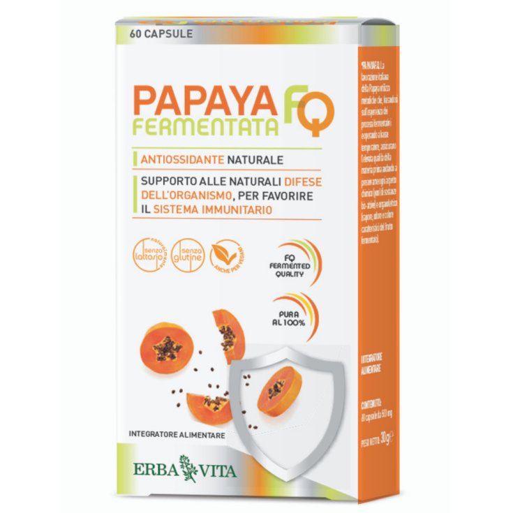 Papaya Fermentata FQ Erba Vita 60 Capsule 