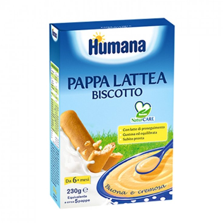 Pappa Lattea Biscotto Humana 230g - Farmacia Loreto