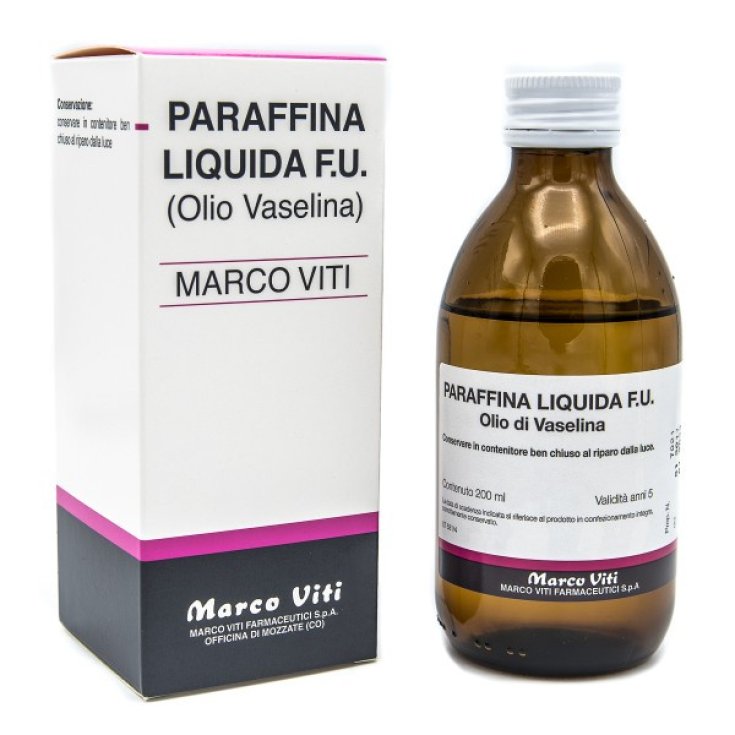 Paraffina Liquida (Olio Di Vaselina) F.U. Marco Viti 200ml