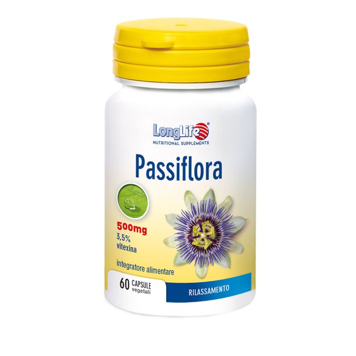 Passiflora 500mg Longlife 60 Capsule Vegetali 