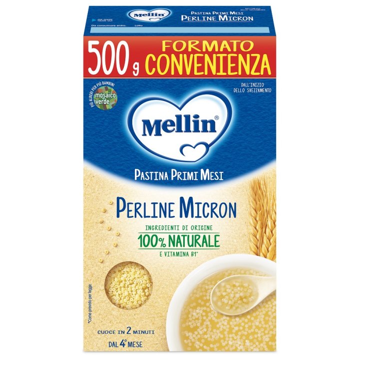 Pastina Perline Micron Mellin 500g