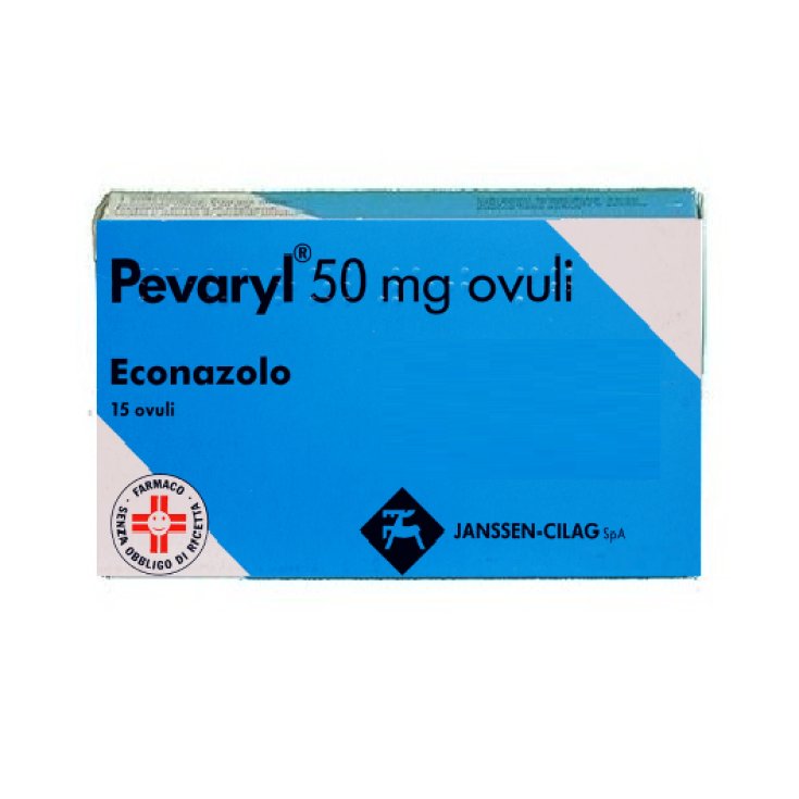 Pevaryl 50 mg Ovuli JANSSEN-CILAG 15 Ovuli