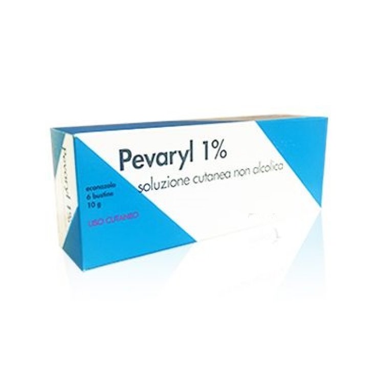 Pevaryl 1% Soluzione Cutanea Non Alcolica JANSSEN-CILAG 6 Bustine 