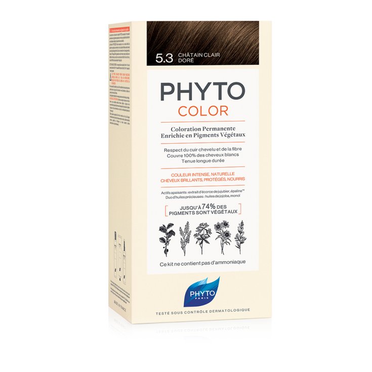 Phytocolor 5.3 Castano Chiaro Dorato Phyto 1 Kit