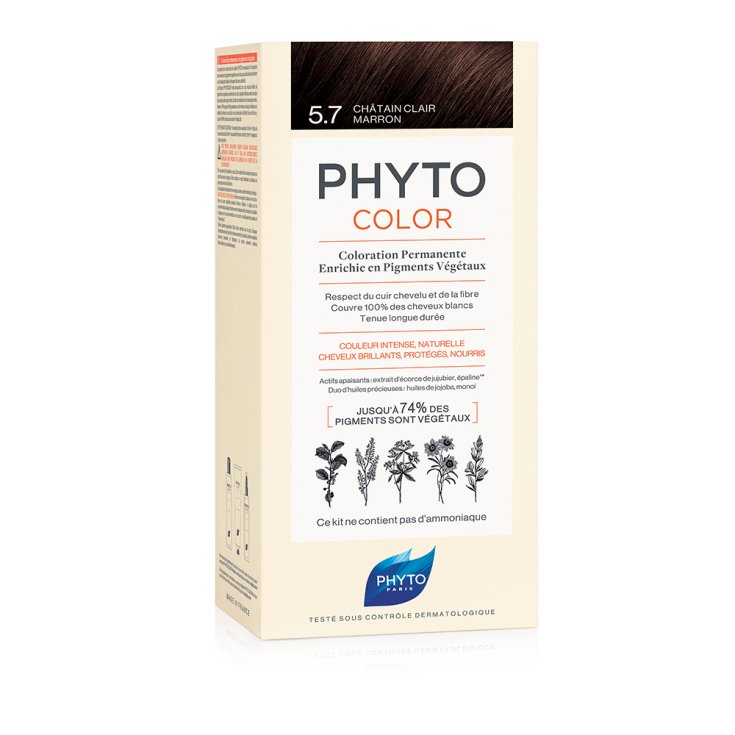 Phytocolor 5.7 Castano Chiaro Tabacco Phyto 1 Kit