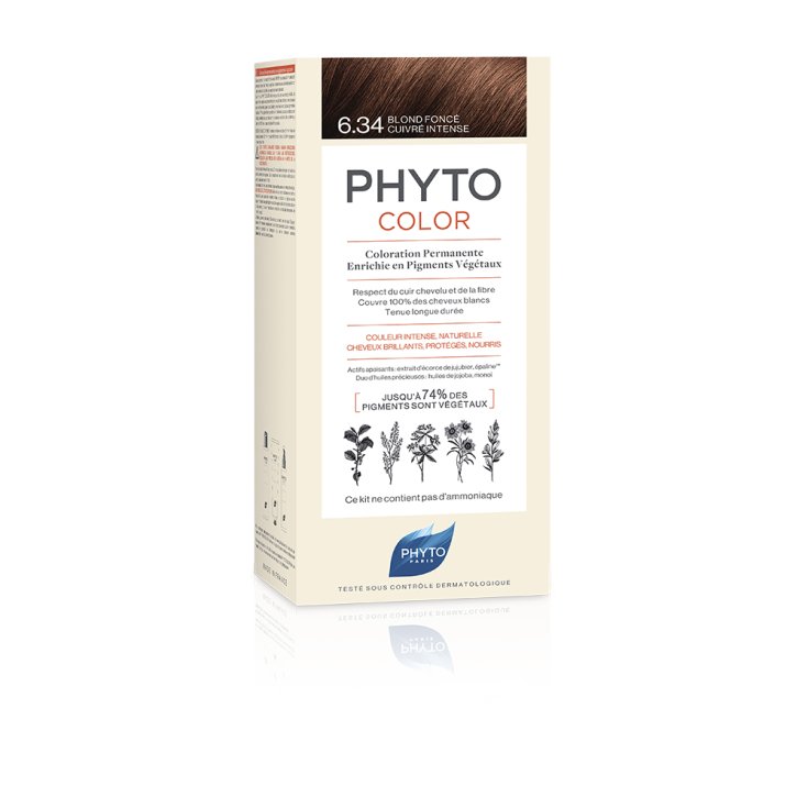 Phytocolor 6,34 Biondo Scuro Ramato Intenso Phyto 