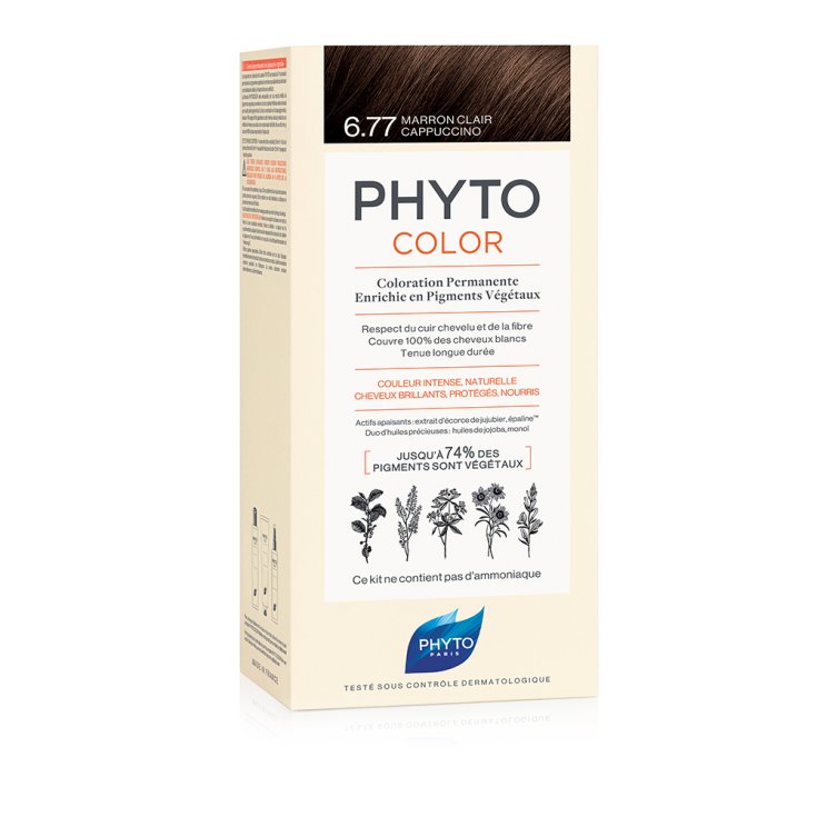 Phytocolor 6.77 Marrone Chiaro Cappuccino Phyto