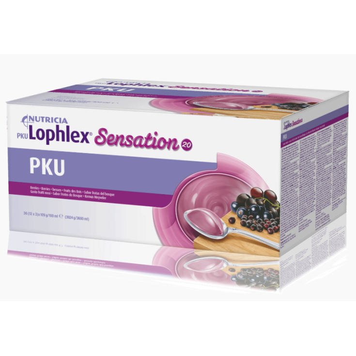 Pku Lophlex Sensation 20 Nutricia 12x3x109g