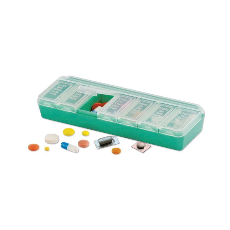 Portapillole Settimanale Mini Pillolbox - Farmacia Loreto