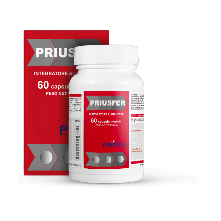 Priusfer Prius Pharma 60 Capsule Vegetali
