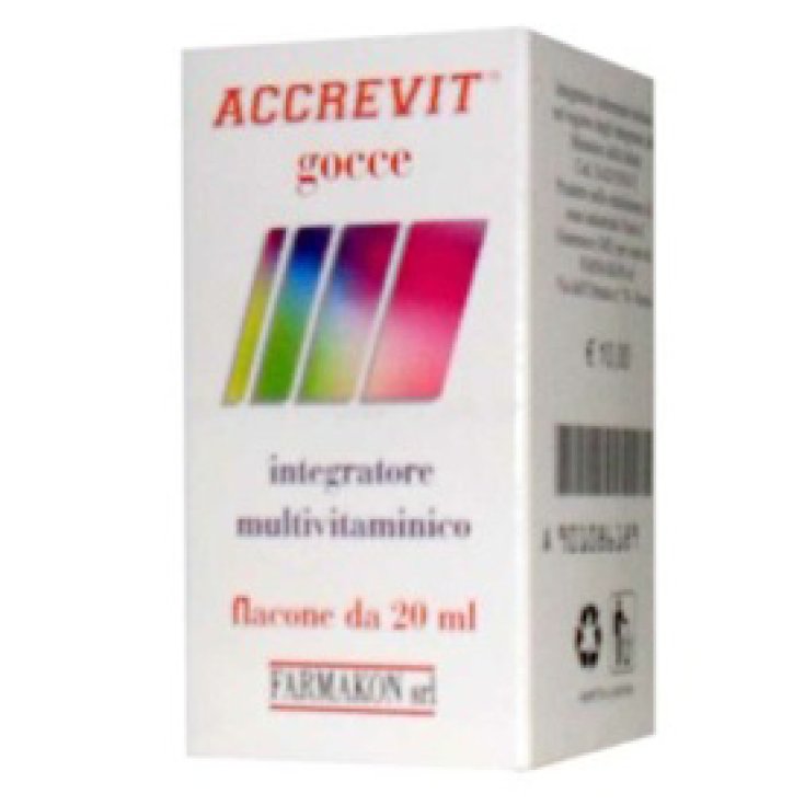 Farmakon Accrevit Gocce Integratore Multivitaminico 10ml