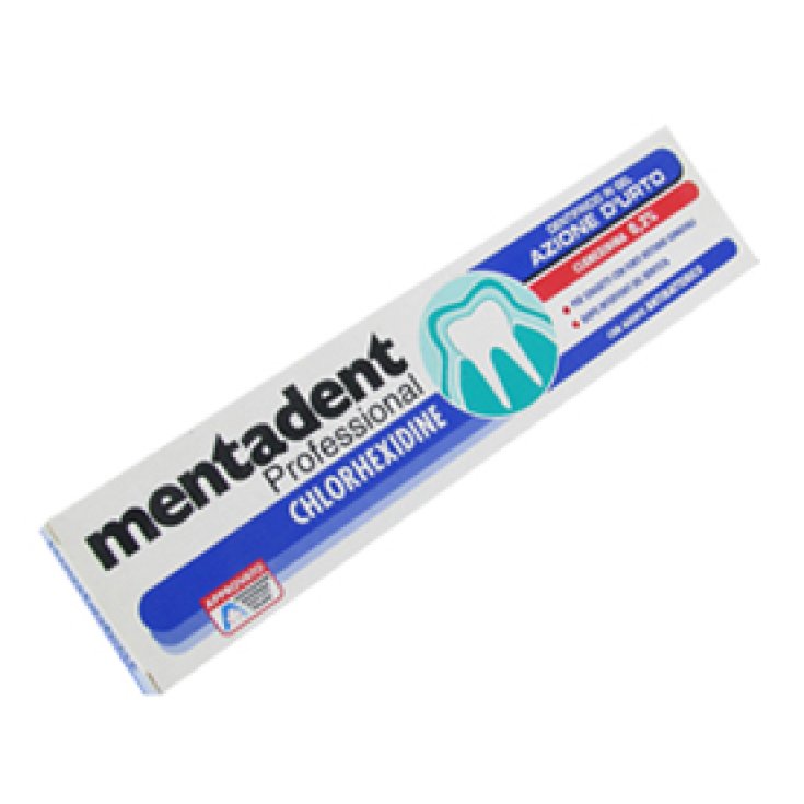 Mentadent Professional Dentifricio Con Chlorhexedine 0,24% Tubetto