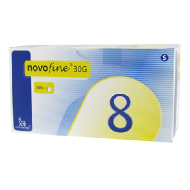 Novofine Aghi Insulina G30 8mm 100 Pezzi